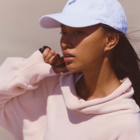 CUTBACK MOCK NECK PULLOVER IN BALLET SLIPPER - Picture 5 of 8